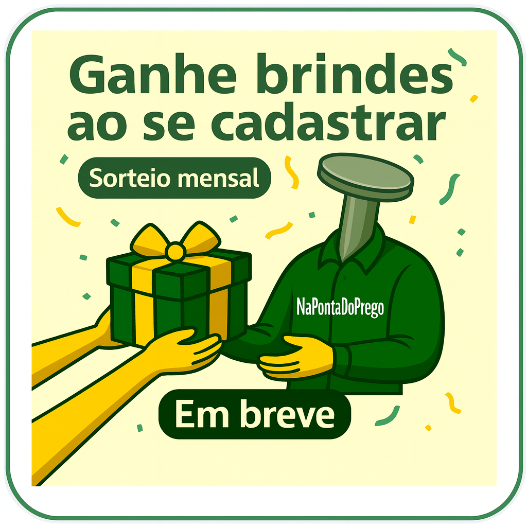 Brindes e Sorteio Mensal